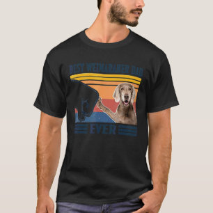Mens Best Weimaraner Dad Ever Dog Father's Day T-Shirt