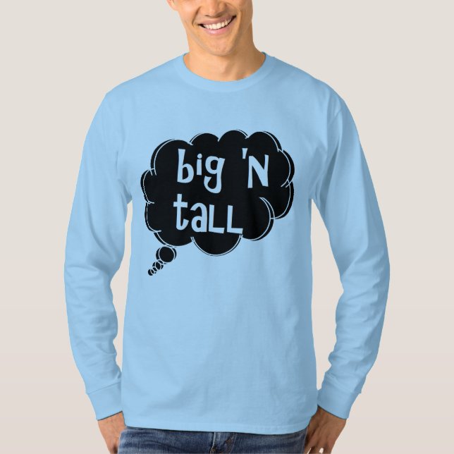 Men's Big 'n Tall t-shirt by DAL (4x) (Front)