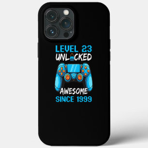 Mens Birthday s Level 23 Unlocked Awesome Since iPhone 13 Pro Max Case