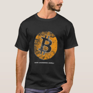 Mens Bitcoin Crypto Dad   Wife Changing Money T-Shirt