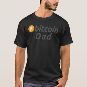 Mens Bitcoin Dad Crypto Dad Crypto Currency Hodl B T-Shirt