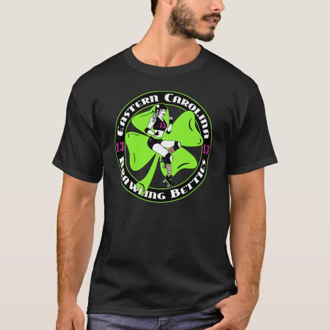 Men's black t-shirt (Front)