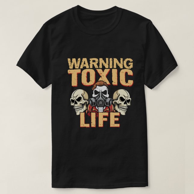 Men's Black T shirt (Design Front)