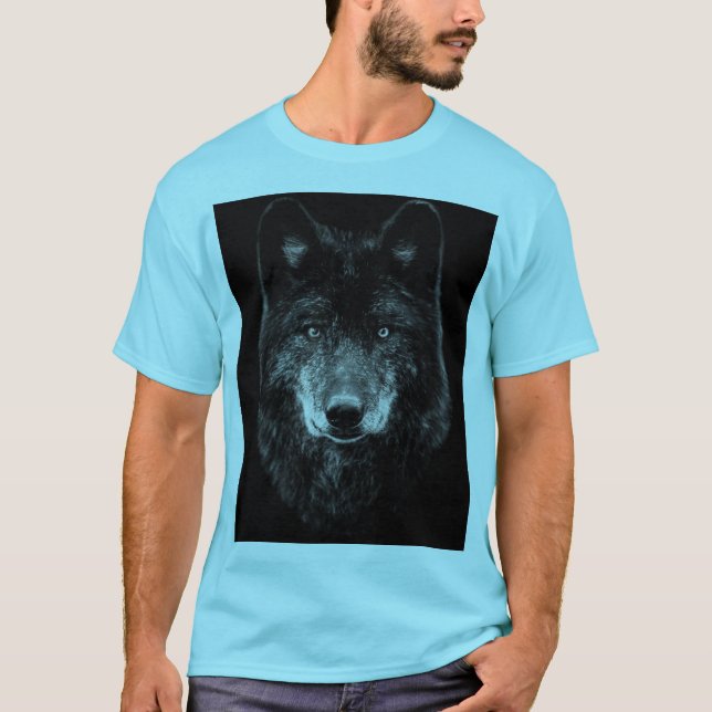 Men's Blue T- shirt  (Front)