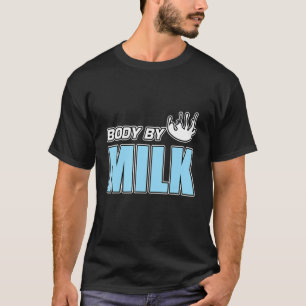 Mens Body By Milk Strawberry Chocolate Shake Mat T-Shirt