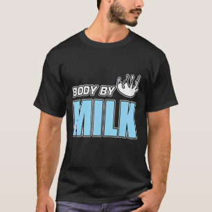 Mens Body By Milk   Strawberry Chocolate Shake Mat T-Shirt