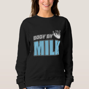 Mens Body By Milk  Strawberry Chocolate Shake Matc Sweatshirt