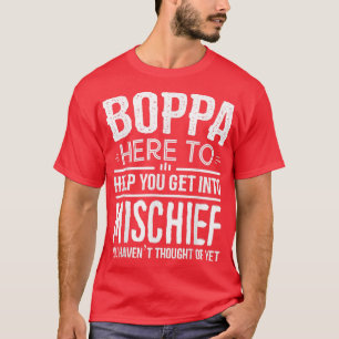 Mens Boppa Tee  from Grandchildren Funny Grandfath