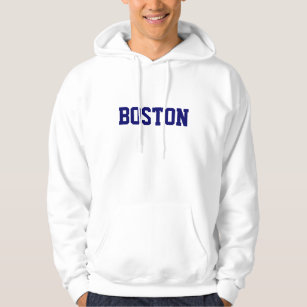 Mens Boston Hoodie Sweatshirt