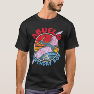 Mens Boy Birthday I Abuelo I Pterodactylus I Famil T-Shirt