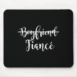 Mens Boyfriend Future Husband Present Couple Mouse Pad