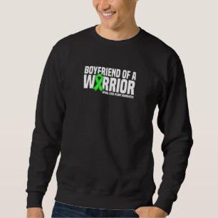 Mens Boyfriend Of A Warrior Spinal Cord Injury Awa Sweatshirt