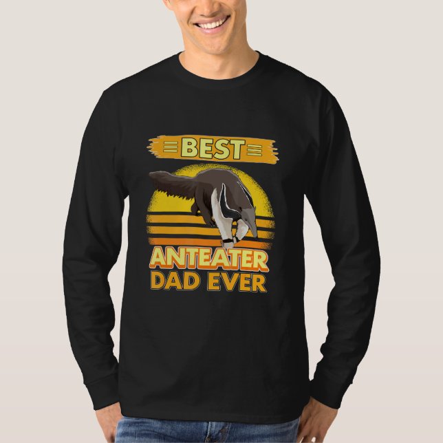Mens Boys Best Anteater Dad Ever Fathers Day Ant B T-Shirt (Front)
