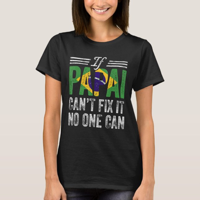 Mens Brazil Proud Brazilians Brazilian Roots Ameri T-Shirt (Front)