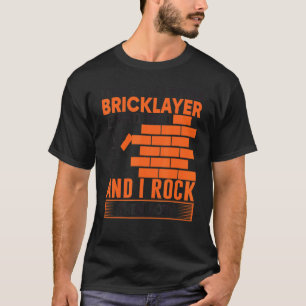 Mens Bricklayer Mens Bricklayer  Bricklayer Dad 1 T-Shirt