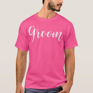 Mens Bride And Groom s T-Shirt