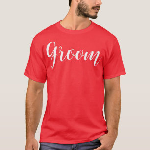 Mens Bride And Groom s T-Shirt