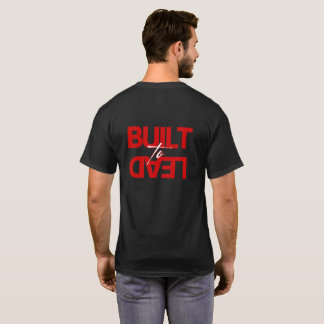 Men's "Built to Lead" Front Back Graphic T-shirt