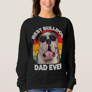 Mens Bulldog Dad English Bulldog Dog Owner For Sweatshirt
