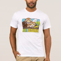 Mens Burrowing Owl Symposium T-Shirt