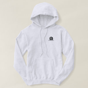 Men's Business Hoodie with front and back logo-ABP