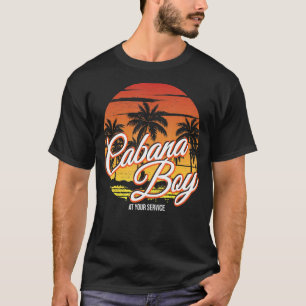 Mens Cabana Boy At Your Service T-Shirt