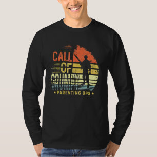 Mens Call Of Grumpy Parenting Ops For Men Gamer T-Shirt