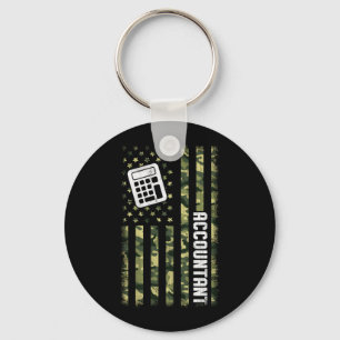 Mens Camo Aamerican Flag Usa Camouflage Patriotic Key Ring