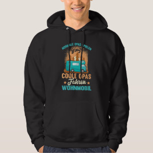 Mens Camper Camping Tents Cool Grandpa Driving C Hoodie