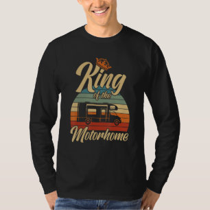 Mens Camper Funny Travel King Of The Motorhome Cam T-Shirt