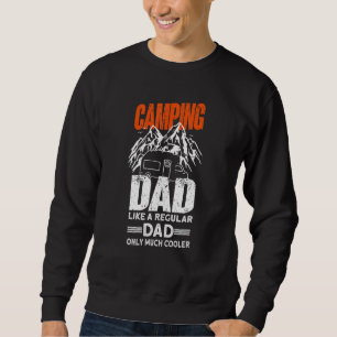 Mens Camping Dad - Camper Caravan Funny Camping_1 Sweatshirt