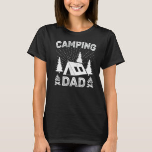 Mens Camping Dad Father's Day T-Shirt