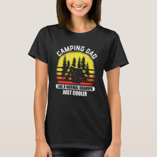 Mens Camping Dad  For Camper Like A Normal Dad Jus T-Shirt