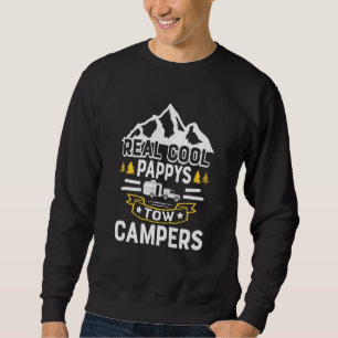 Mens Camping Grandpa Camping Pappy Camper Sweatshirt