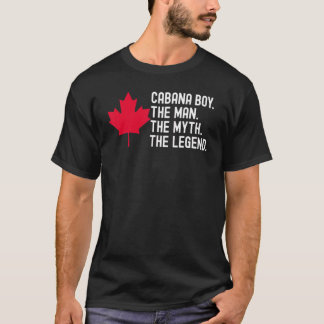 Mens Canada Boy The Man The Myth The Legend T-Shirt