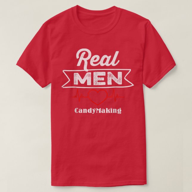 Mens Candy Making Hobby Tee Graphic Themed Decor 7 (Design Front)