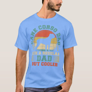 Mens Cane Corso Dad Funny Vintage Cane Corso Dog F T-Shirt
