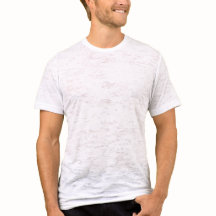 Men's Canvas Fitted Burnout T-Shirt