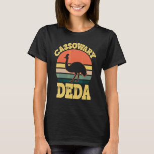 Mens Cassowary Deda Cute Cassowary Party Serbian G T-Shirt