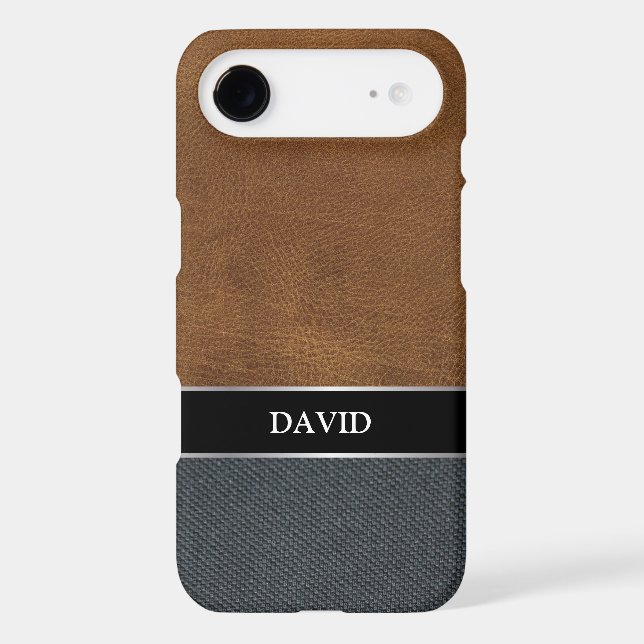 Men's Casual Canvas Custom Name iPhone 6 Plus Case (Back)