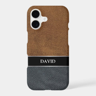Men's Casual Canvas Custom Name iPhone 7 Plus Case