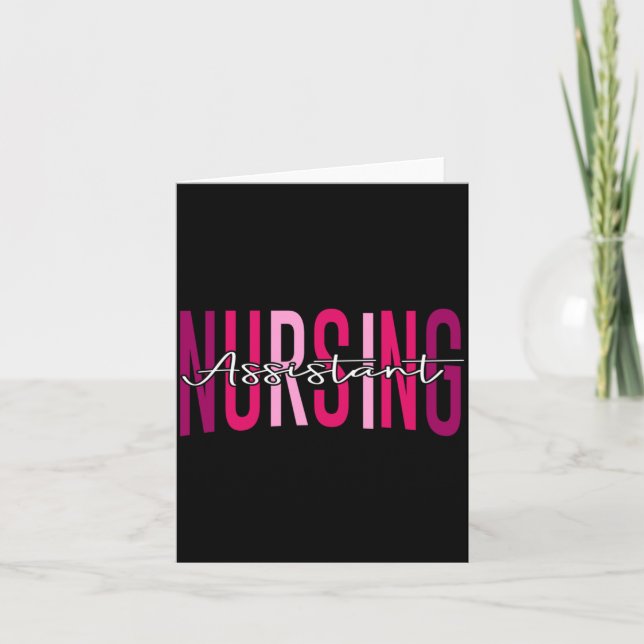 Mens Certified Nursing Istant Nurse Istant Cna Card (Front)