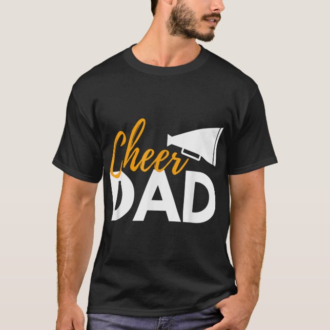 Mens Cheer Dad - Cheerleading Cheerleader Dad Chee T-Shirt (Front)