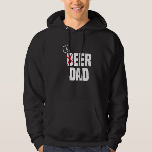 Mens Cheer Dad Cheerleading Dad Beer  Cheerleader  Hoodie