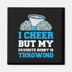 Mens Cheerleading Design For A Cheer Boy Magnet