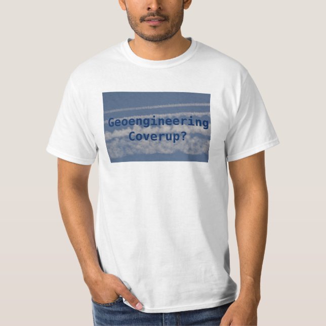 Men's Chemtrail Coverup T Shirt (Front)
