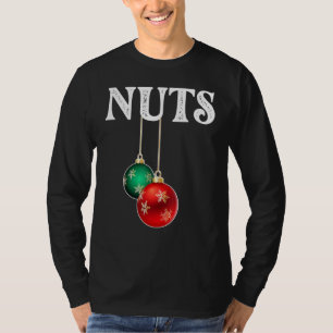 Mens Chest Nuts Matching Chestnuts Christmas Coupl T-Shirt