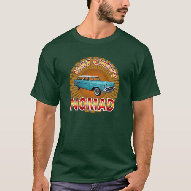 Men's Chevy Nomad Shirt. T-Shirt (Front)