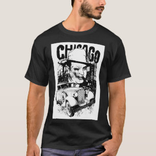 Mens Chicago Black T-Shirts. T-Shirt