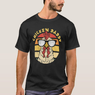 Mens Chicken Daddy Chickens T-Shirt